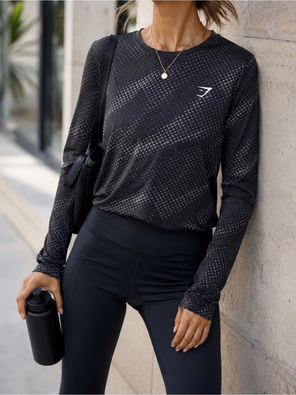 Gymshark Long Sleeve Workout Top Size M
